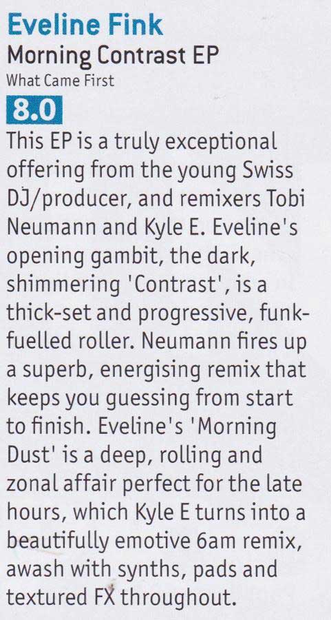 Review printed DJ Mag UK